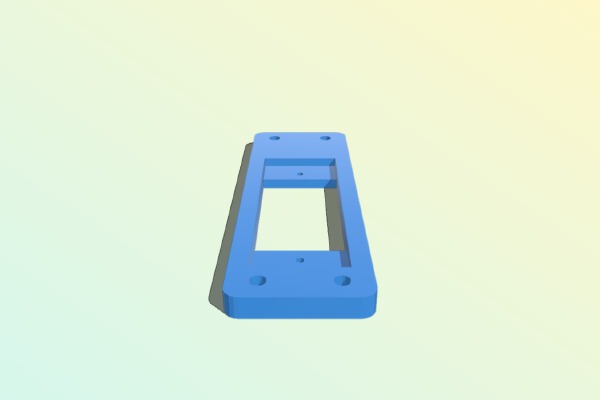 Tower Pro SG92R adapter for S3003 slot | 3d print model