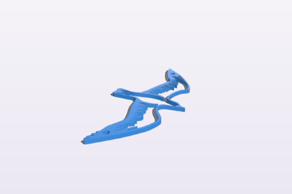Seagull plaque | 3d print model