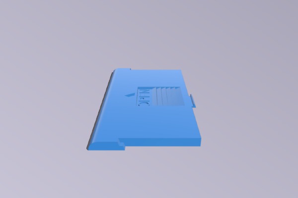 Cover batteries for RC car | 3d print model
