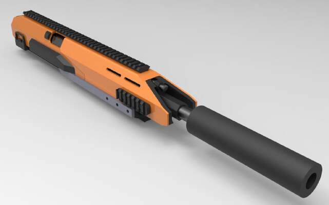 Nerf retaliator_recon pump kit | 3d print model