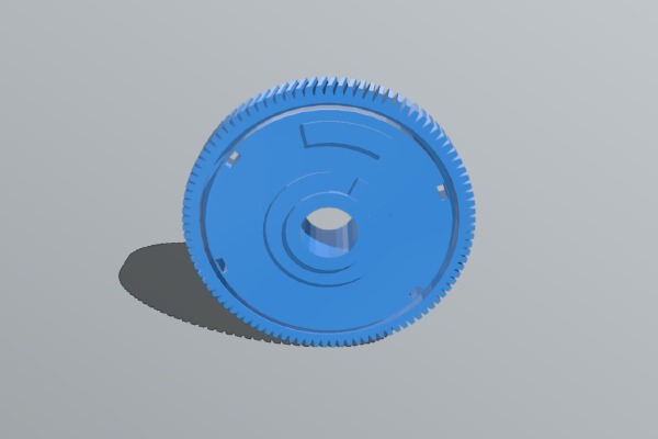 Gear of Volvo Windscreen Wiper Motor | 3d print model