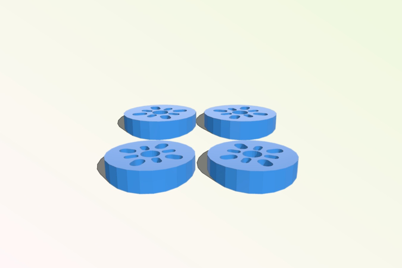 Quad Motormount 10dgr forward tilt
