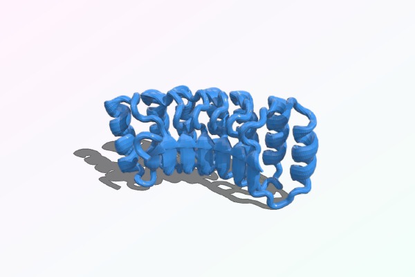 Leucine-Rich Repeat Domain from NLRP1 | 3d print model