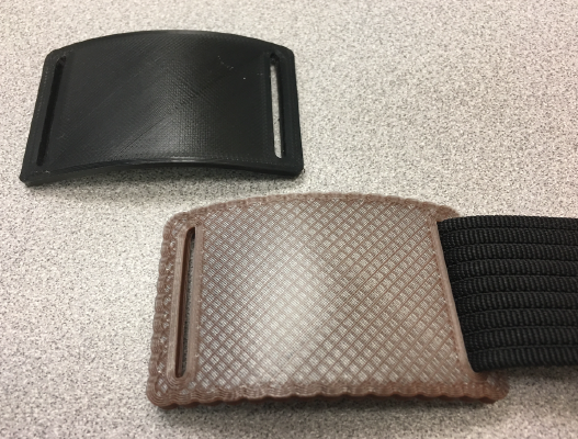 minimalist belt buckle | 3d print model