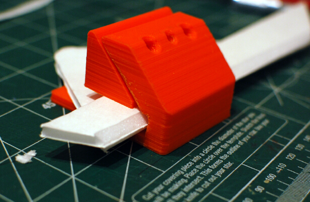 Foam Board Bevel Cutter | 3d print model