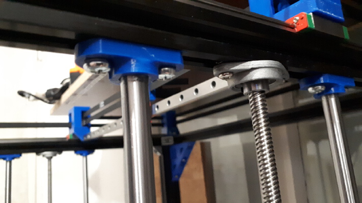 Tronxy X5S Z motor console and linear rode holder | 3d print model