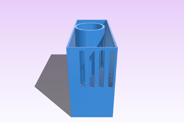 Surface skimmer for Aquaclear 20 HOB filter | 3d print model