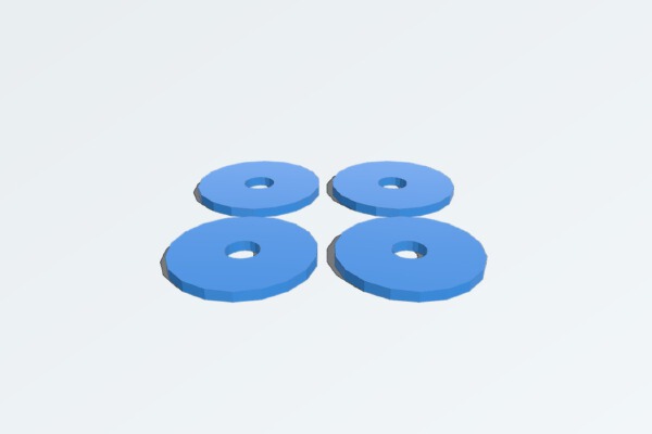 printrbot acrylic spool holder - colorfabb fix | 3d print model