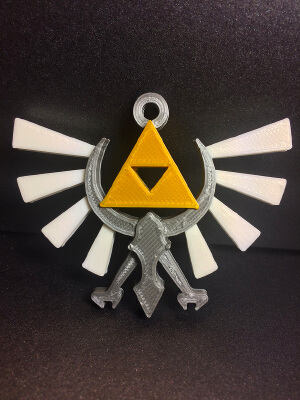 The Legend of Zelda: Wingcrest (Multi-Extruder Remix) | 3d print model