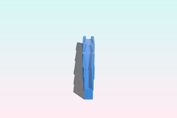 resistor lead forming tool - component bender - plieur de composants | 3d print model