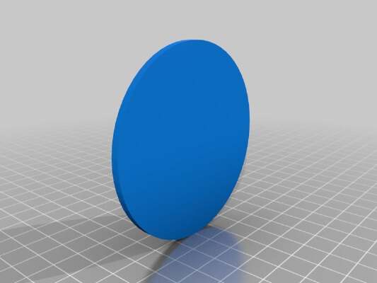 Basic miniature bases set | 3d print model