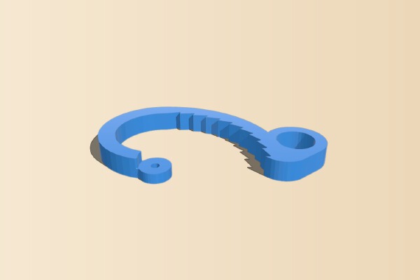 2nd Gen Chevy Volt Shifter Knob Clamp | 3d print model
