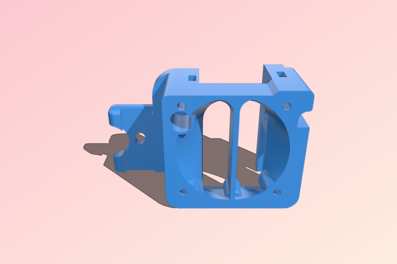 Ender 5 Petsfang V2 Base (quick and dirty mod)