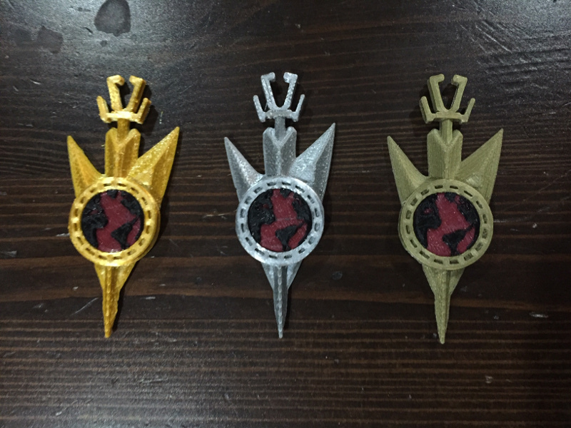 Terran Empire Badges (Star Trek Discovery)