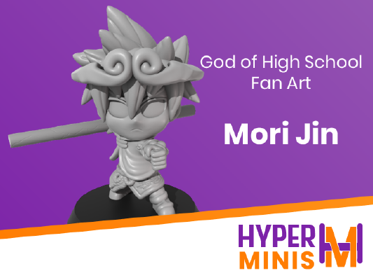 Chibi Mori Jin | 3d print model