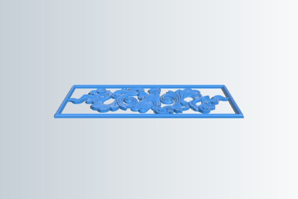 Pattern flowers | 3d print model