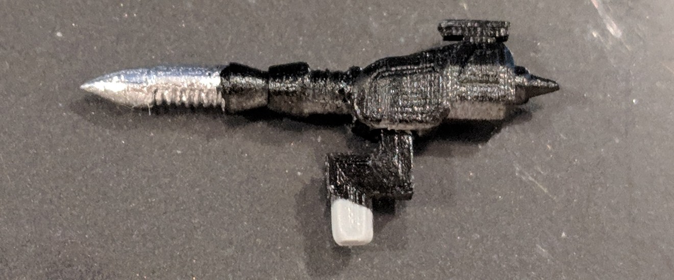 Rocket Launcher for Newage Manero (Legends Scale G1 Jazz)