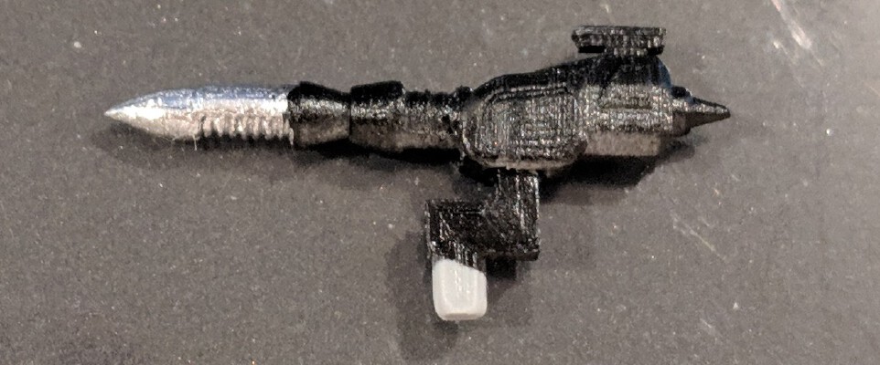 Rocket Launcher for Newage Manero (Legends Scale G1 Jazz) | 3d print model