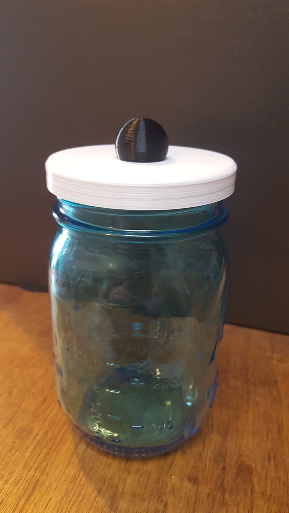 Jar Lid - Easy to Print