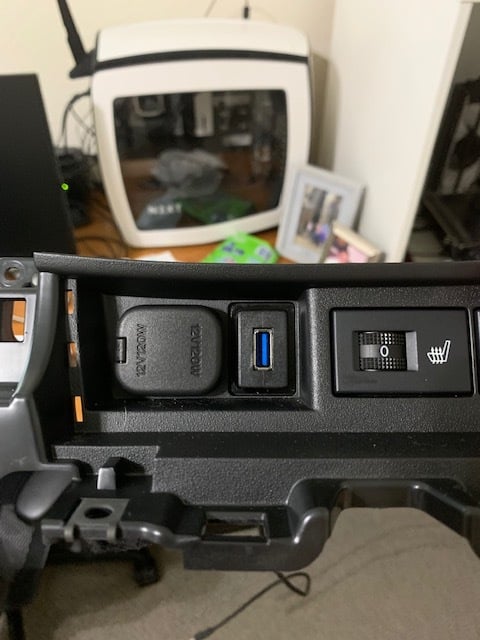 USB mount NC Miata