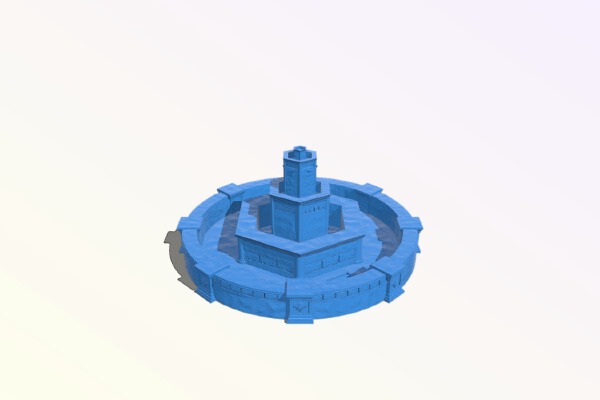 Stone Fountain | 3d print model