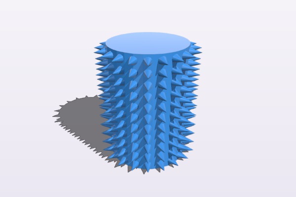 Acupuncture Cylinder | 3d print model