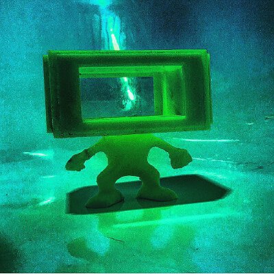 FISH TANK FUNKO POP OR PEGGYBANK | 3d print model