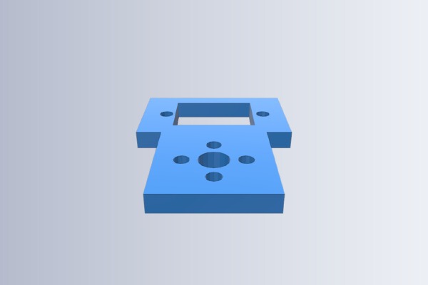 Tetrix USB Surge Protector Mount | 3d print model