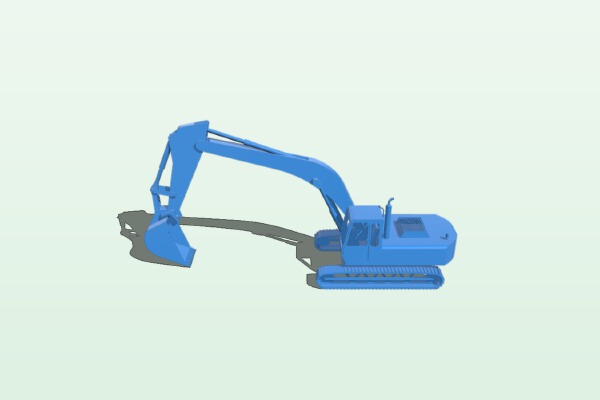  excavator | 3d print model