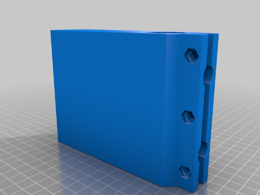 Homematic Wandhalterung HmIP-SWO-PL HM-WDS100-C6-O-2 Wetterstation | 3d print model