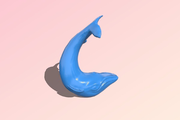 whale | 3d print model