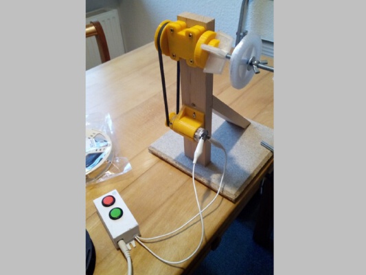 Winding machine for filament | 3d print model