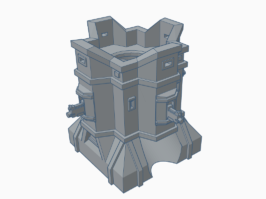 Imperial Dice Tower 2.0 | 3d print model