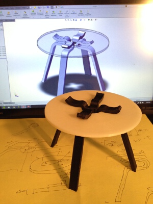 Quick-Assemble Table | 3d print model