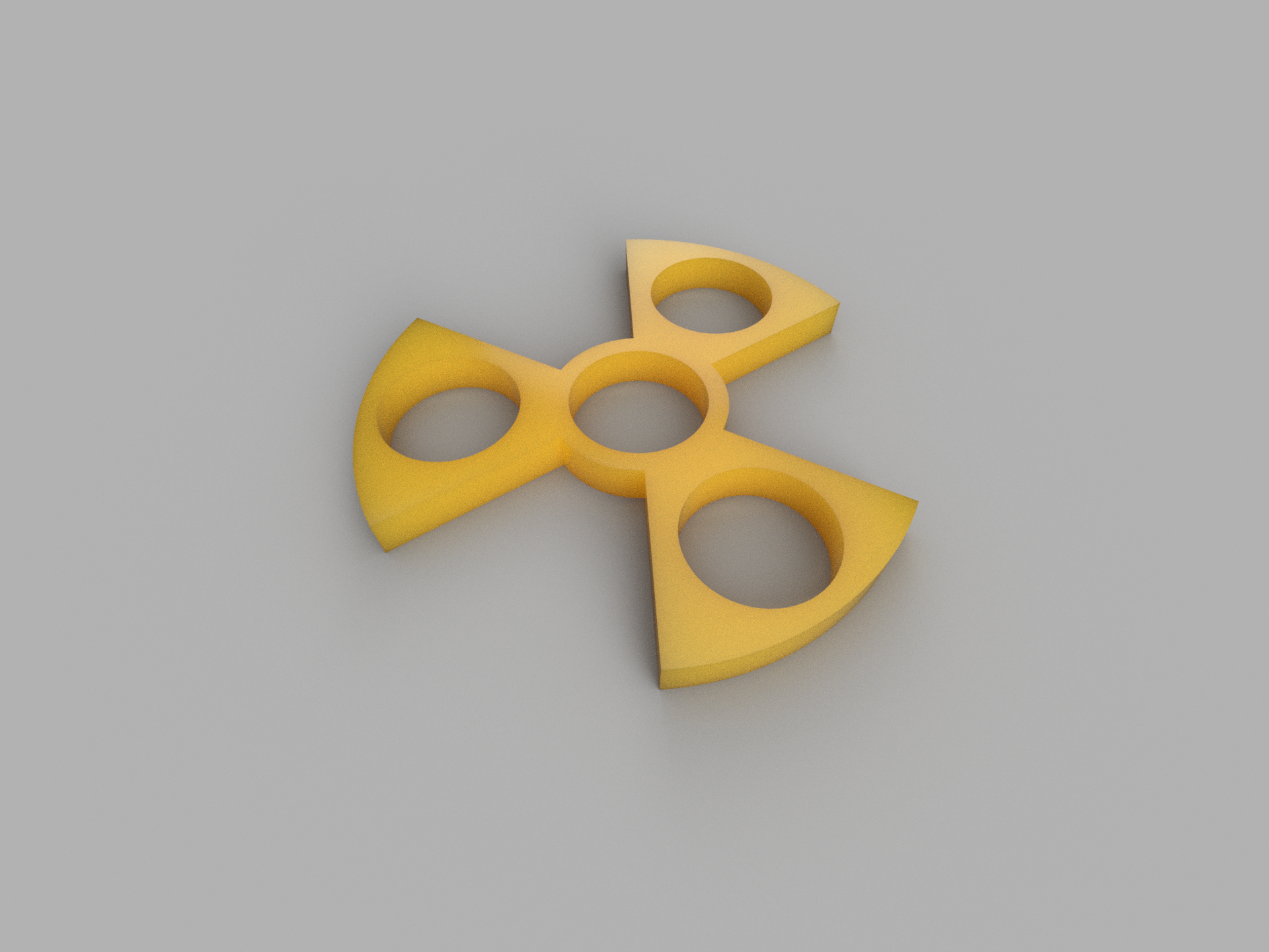 Nuclear Hazard Spinner