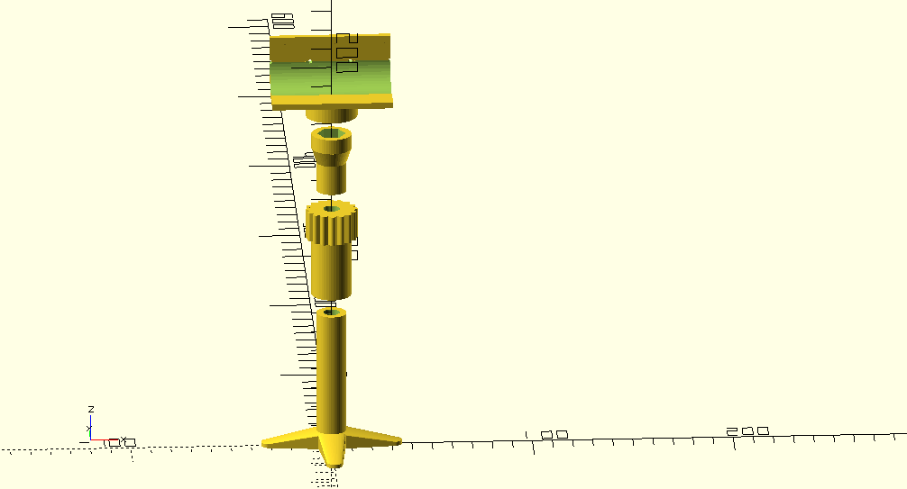 Customisable alignment tool for MPCNC build