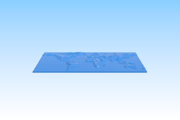 World Map | 3d print model