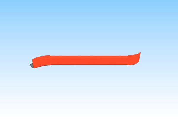 Plastic Prybar | 3d print model
