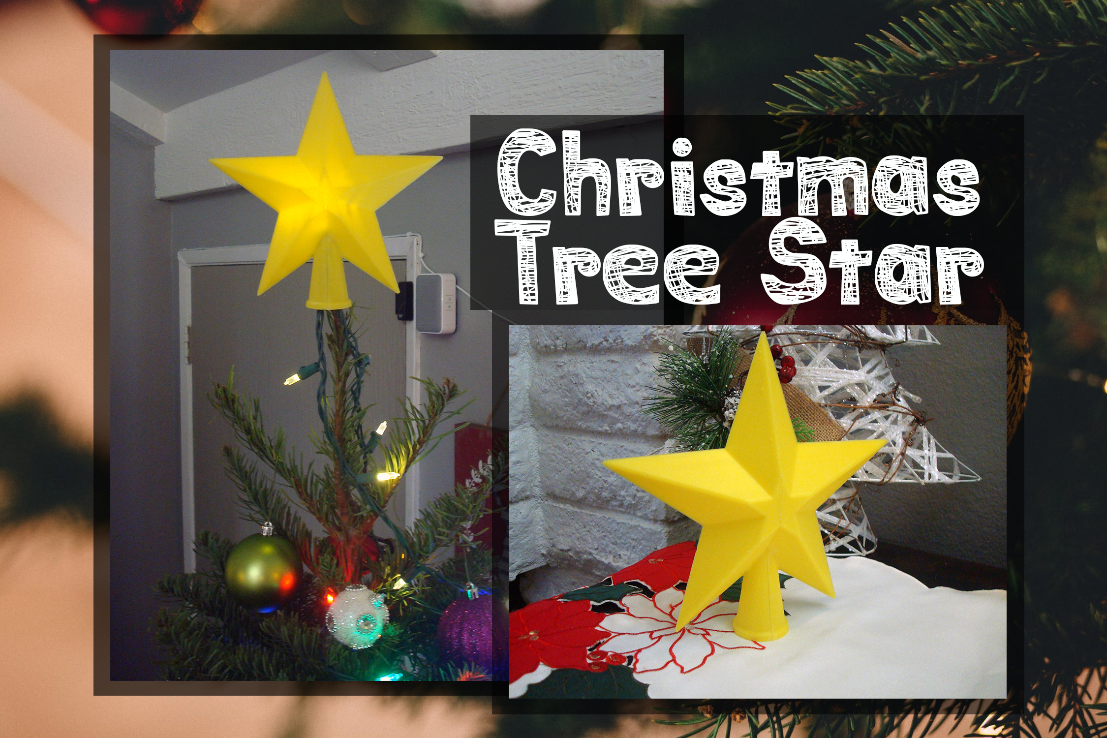 Christmas Tree Topper Star