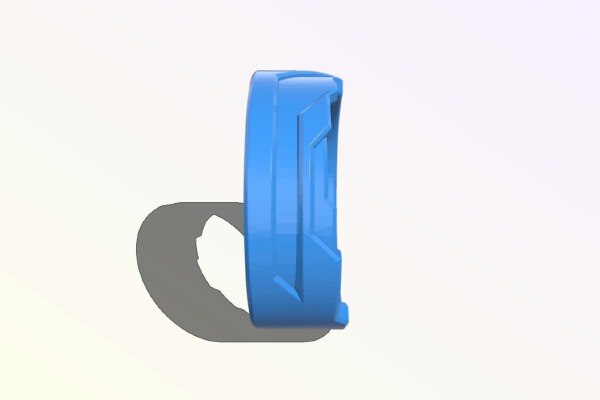 Halo_Tron inspired Ring | 3d print model