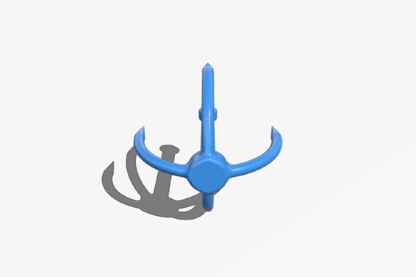 Grappling Hook | 3d print model