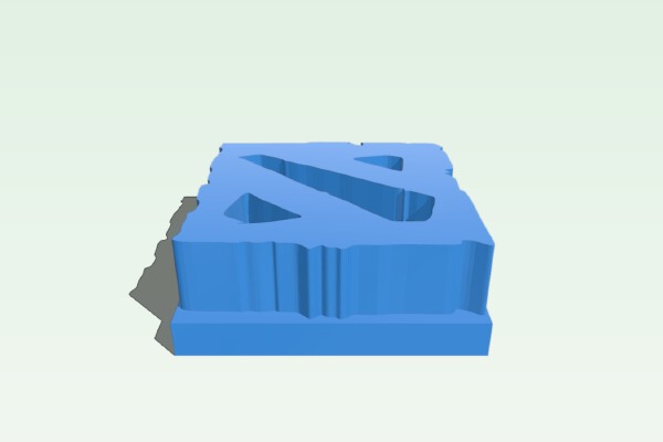 Dota 2 keychain | 3d print model
