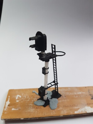 OO_HO Early BR 2 Aspect Signal | 3d print model