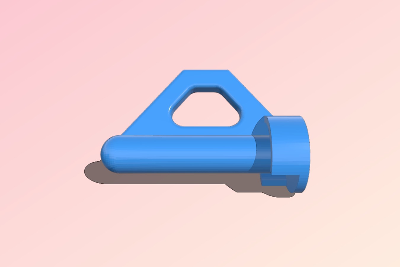 Rail end clip