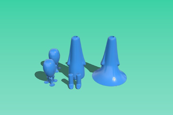 The Blanks | 3d print model