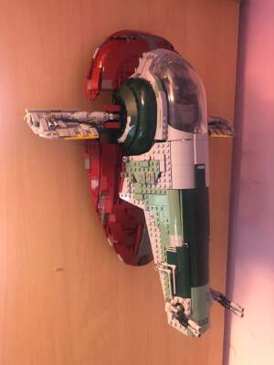 Lego Star Wars UCS Slave 1 (75060) Wall Mount | 3d print model