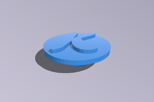 alphabet caps for spinner (bearing) | 3d print model