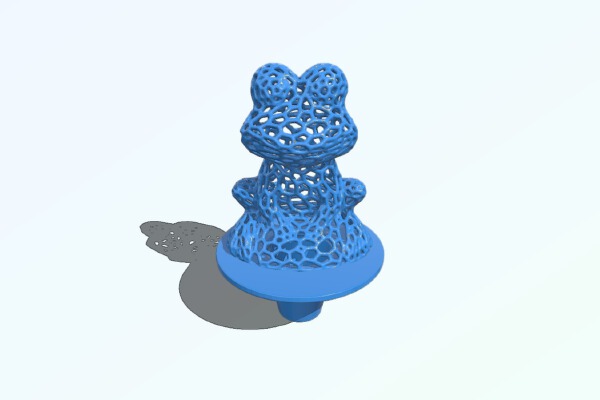 Frog Shaped Fruit Fly Trap (for Mason Jar) | 3d print model