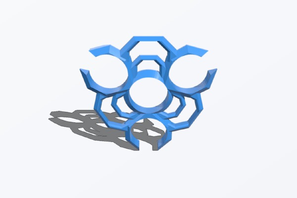 Fidget Spinner - Triton Max | 3d print model