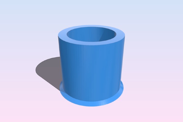 Dillon xl650 casefeed arm bushing for .357 | 3d print model